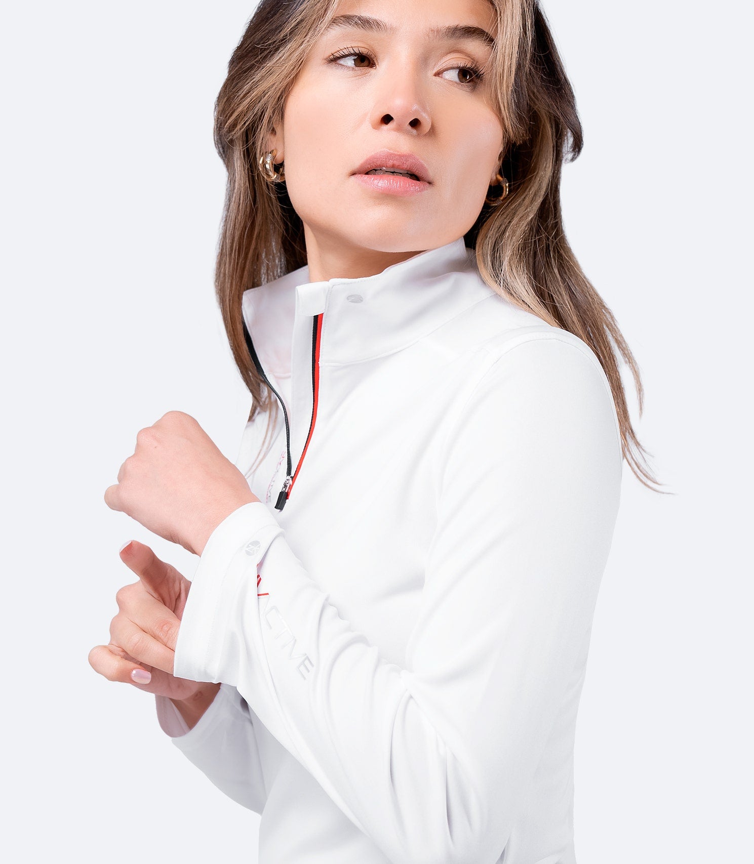 Womens UVActive UPF50+ High Collar Top