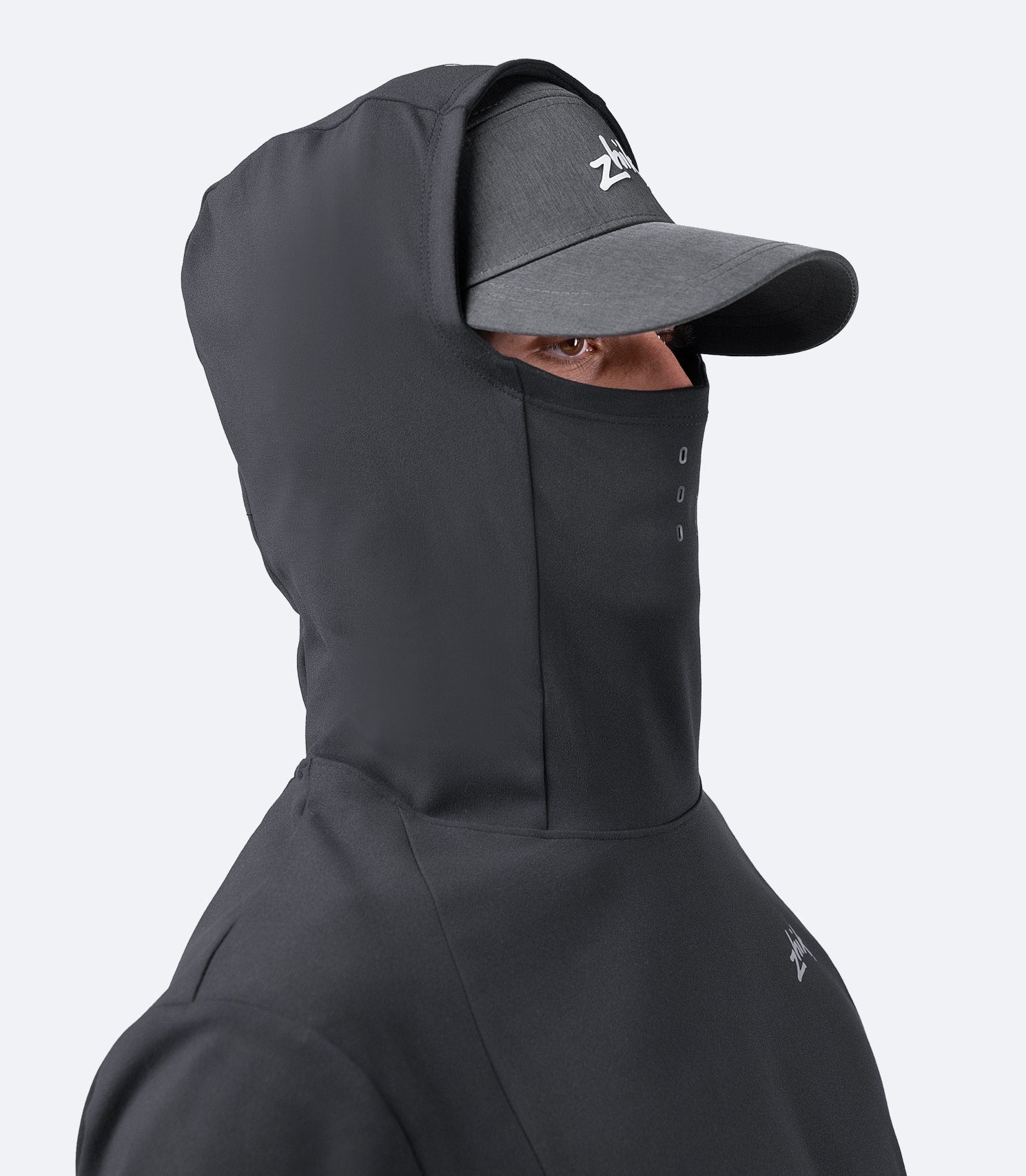 Mens ZhikMotion UPF50+ Long Sleeve Hooded Top
