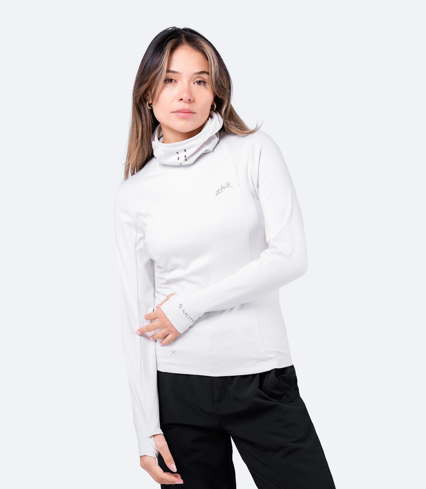 Womens ZhikMotion UPF50+ Long Sleeve Hooded Top