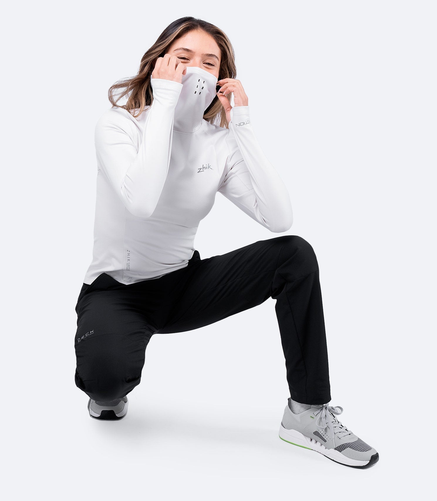 Womens ZhikMotion UPF50+ Long Sleeve Hooded Top