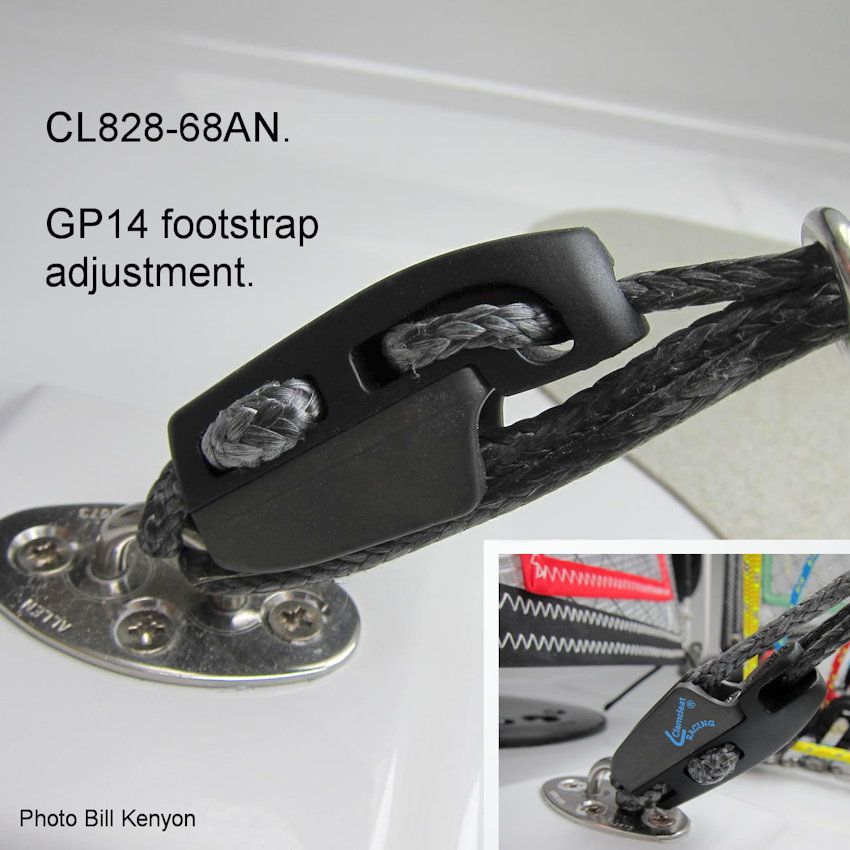 Clamcleat CL268AN with CL828 Aero Base