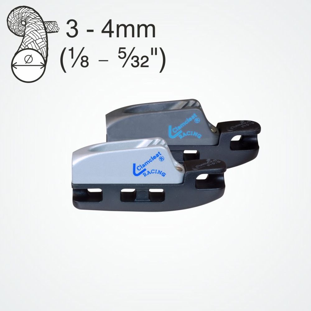 Clamcleat CL268AN with CL828 Aero Base