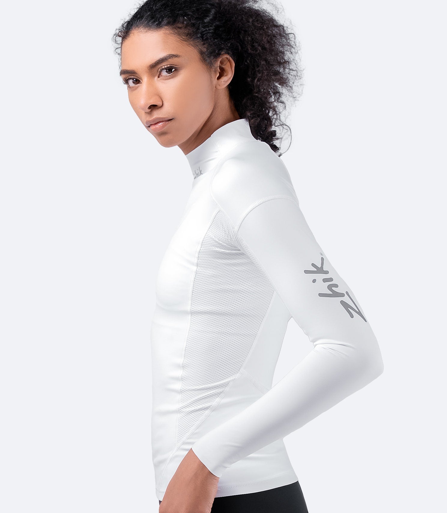 Womens Eco Spandex UPF50+ Long Sleeve Rash Guard