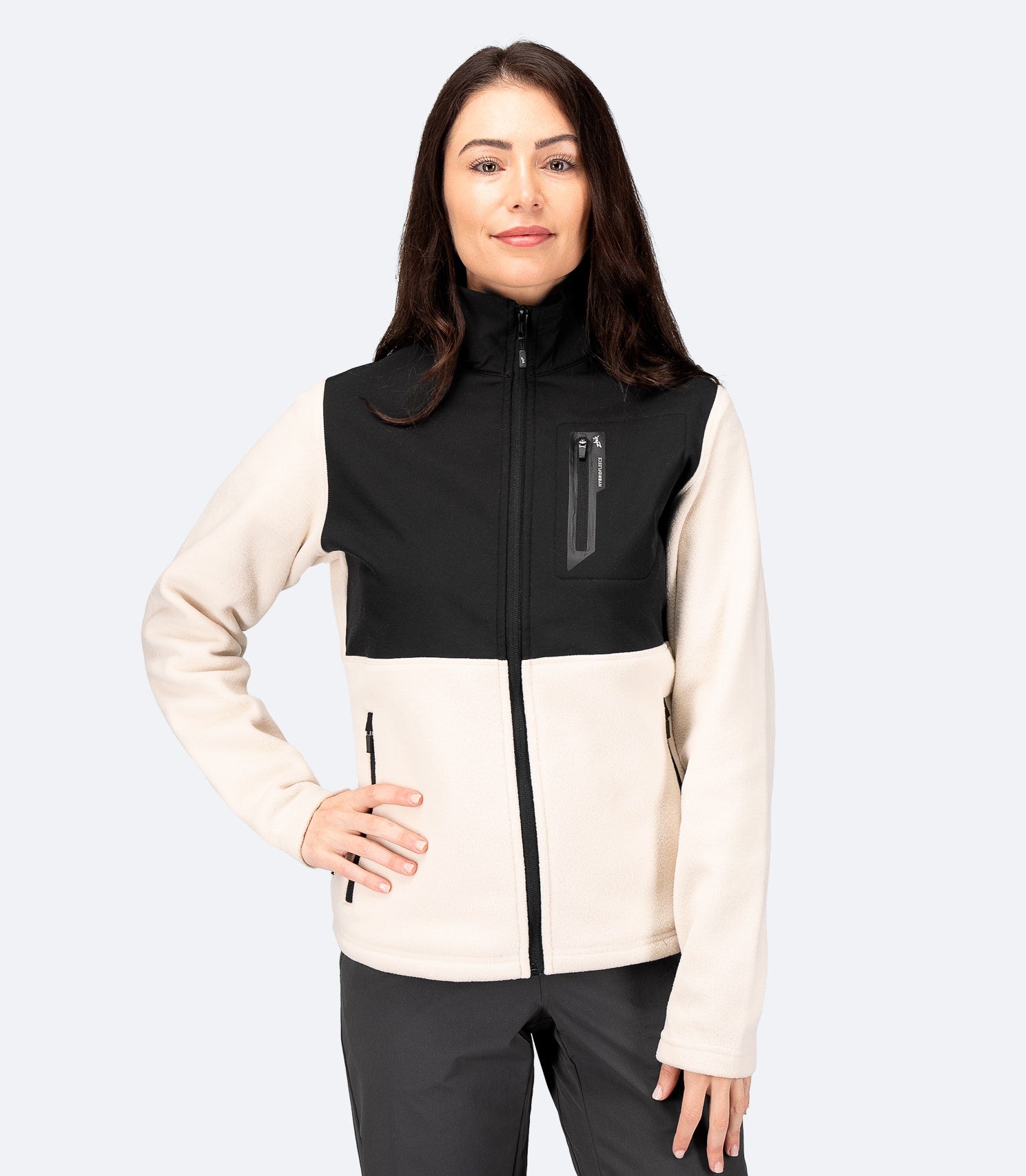Womens Hybrid Fleece Jacket