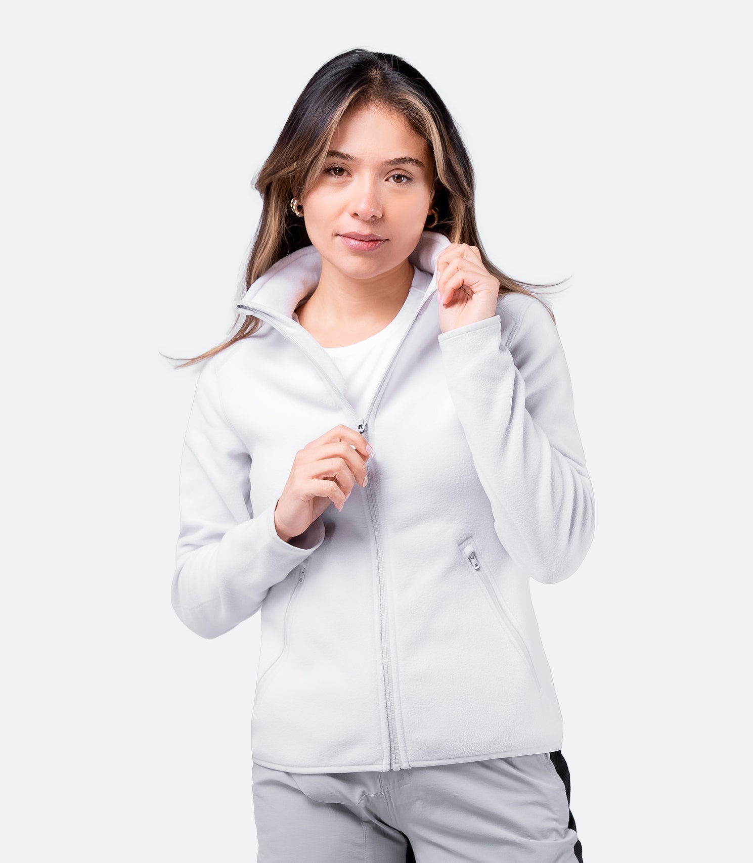 Womens Polartec Zip Fleece Jacket