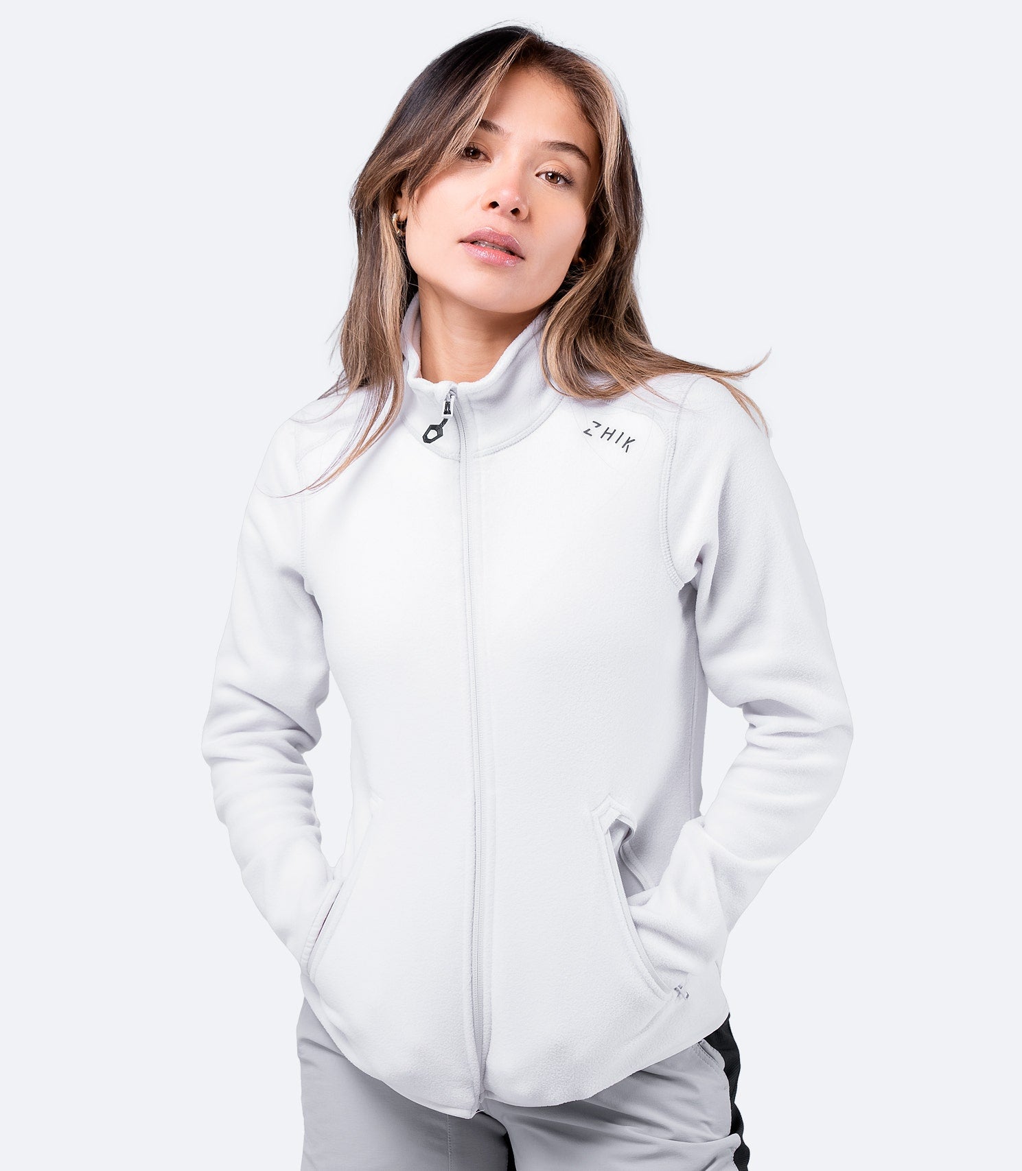 Womens Polartec Zip Fleece Jacket