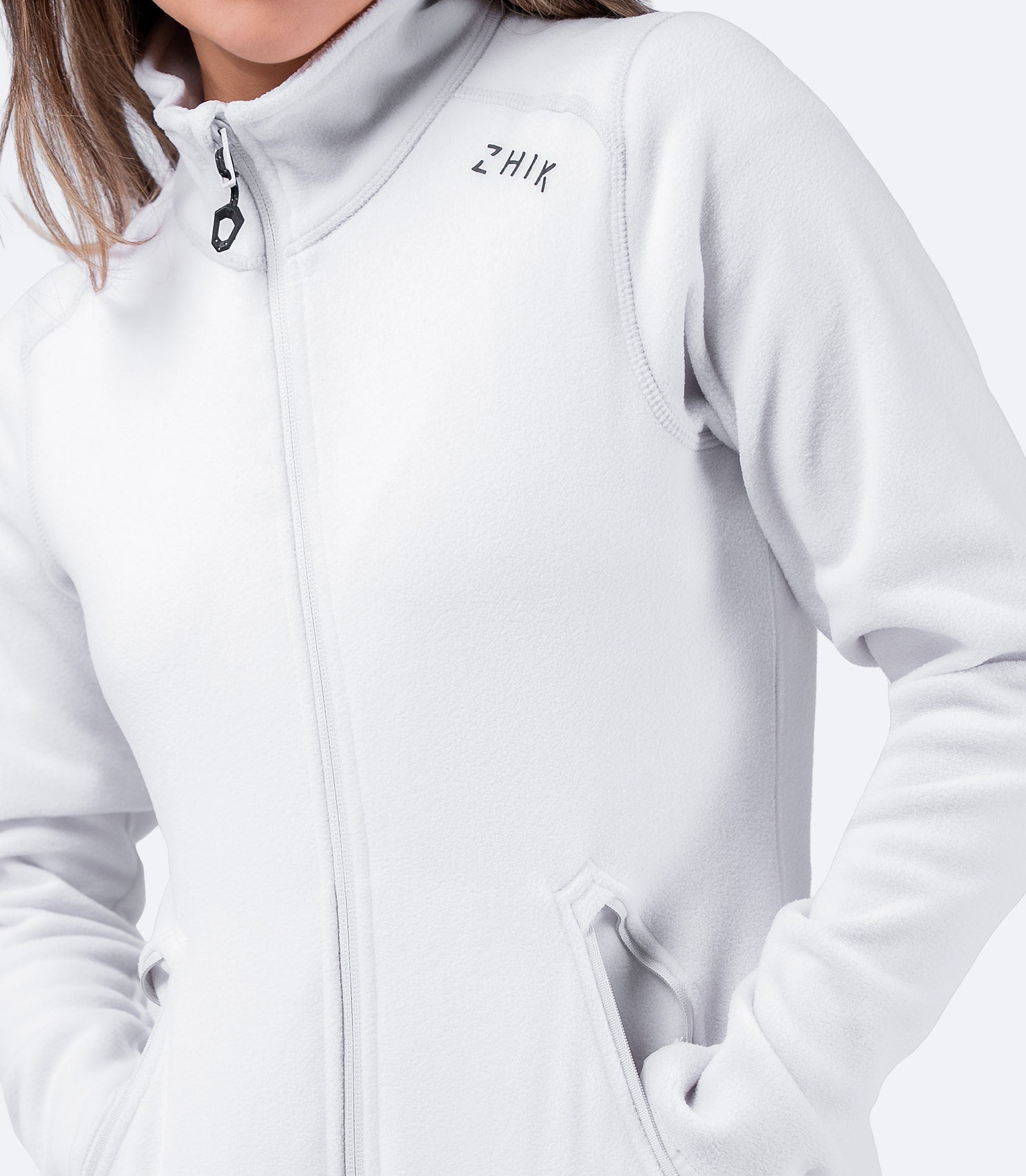 Womens Polartec Zip Fleece Jacket