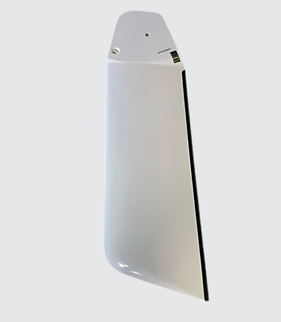 RUDDER BLADE E6 white with black TE