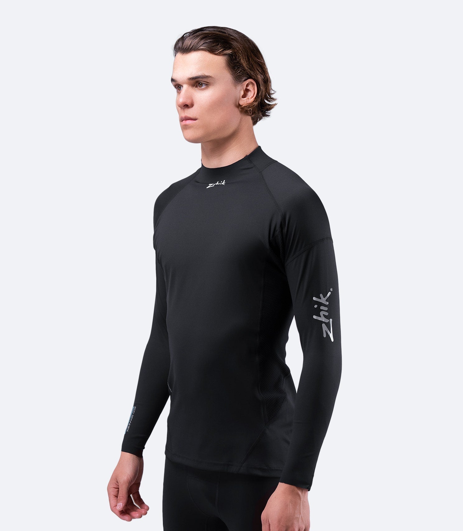 Mens Eco Spandex UPF50+ Long Sleeve Rash Guard