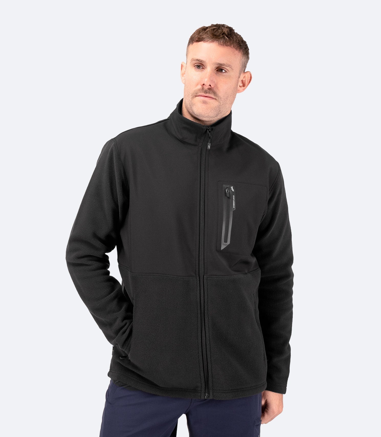 Mens Hybrid Fleece Jacket